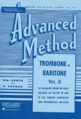 9781423444312-1423444310-Rubank Advanced Method - Trombone or Baritone, Vol. 2 (Rubank Educational Library)