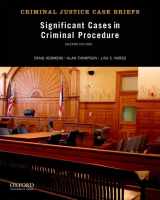 9780199957910-0199957916-Significant Cases in Criminal Procedure (Criminal Justice Case Briefs)