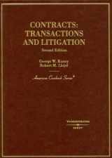 9780314194558-031419455X-Contracts: Transactions and Litigation (American Casebook)