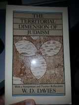 9780800625535-0800625536-The Territorial Dimension of Judaism