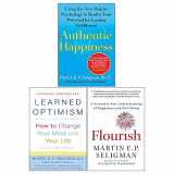 9789123857593-9123857595-Martin Seligman 3 Books Collection Set (Flourish, Authentic Happiness & Learned Optimism)