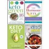 9789124031602-9124031607-Keto-Green 16, The Hormone Fix, Keto Diet, The Keto Crock Pot Cookbook For Beginners 4 Books Collection Set