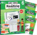 9781425816360-1425816363-180 Days of Practice: Grade 6 Bundle - 4 Book Set - Improve Sixth Grade Skills with 180 Days of Practice 4 Book Bundle: Daily Reading, Writing, Grammar, and Math Practice Sheets with Assessments
