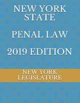 9781093734461-1093734469-NEW YORK STATE PENAL LAW 2019 EDITION