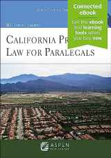 9780735584525-0735584524-California Property Law for Paralegals [Connected eBook](Aspen College Series) (Aspen Paralegal)