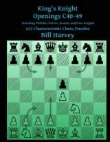 9781978087729-1978087721-King's Knight Openings C40-49 Including Philidor, Petrov, Scotch, and Four Knigh: 621 Characteristic Chess Puzzles