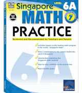 9780768239966-0768239966-Singapore Math Level 6A 7th Grade Math Workbooks, Singapore Math Grade 7, Fractions, Ratios, and Algebra Workbook, 7th Grade Math Classroom or Homeschool Curriculum