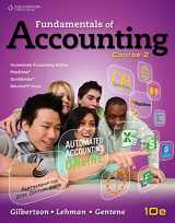 9781111581183-1111581185-Fundamentals of Accounting: Course 2 (C21 Accounting, 10e)