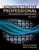 9781305581166-1305581164-The Administrative Professional: Technology & Procedures, Spiral bound Version