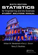 9781138469624-1138469629-Statistics for Engineering and the Sciences Student Solutions Manual