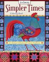 9781497204768-1497204763-Simpler Times Coloring Book: A Coloring Celebration of Country Traditions (Design Originals) 30 Folk Art Designs of Birds, Roosters, Villages, Covered Bridges, Farms, Angels, and More, from Jim Shore
