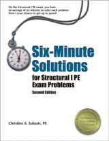 9781591261339-1591261333-Six-Minute Solutions for Structural I PE Exam Problems