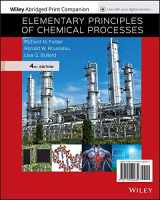 9781119540632-1119540631-Elementary Principles of Chemical Processes, 4e Reserve Problems Abridged Loose-leaf Print Companion