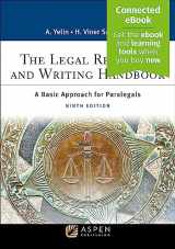 9781543826180-1543826180-The Legal Research and Writing Handbook: A Basic Approach for Paralegals 9E [Connected eBook] (Aspen Paralegal Series)