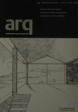 9780521013208-0521013208-arq: Architectural Research Quarterly: Volume 6, Part 2