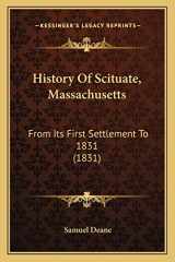 9781164938330-1164938339-History Of Scituate, Massachusetts: From Its First Settlement To 1831 (1831)