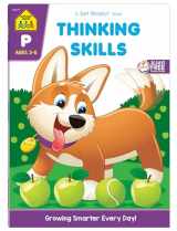 9781589473508-1589473507-School Zone - Thinking Skills Workbook - 64 Pages, Ages 3 to 5, Preschool to Kindergarten, Problem-Solving, Logic & Reasoning Puzzles, and More (School Zone Get Ready!™ Book Series)