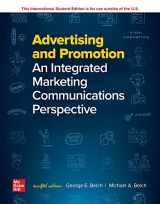 9781260570991-1260570991-ISE Advertising and Promotion: An Integrated Marketing Communications Perspective