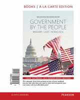 9780134114033-0134114035-Government by the People, 2014 Elections and Updates Edition, Books A La Carte Plus NEW MyPoliSciLab for American Government -- Access Card Package (25th Edition)