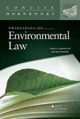 9780314195180-0314195181-Principles of Environmental Law (Concise Hornbook Series)