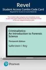 9780135778142-013577814X-Criminalistics: An Introduction to Forensic Science -- Revel + Print Combo Access Code