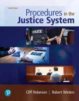 9780135186275-0135186277-Procedures in the Justice System