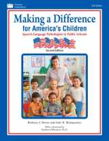 9781586508555-1586508555-Making a Difference for America's Children: Speech-Language Pathologists in Public Schools