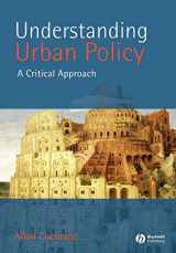 9780631211211-0631211217-Understanding Urban Policy: A Critical Approach