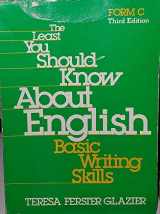 9780030575969-0030575966-The Least You Should Know about English: Basic Writing Skills: Form C