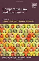 9780857932570-0857932578-Comparative Law and Economics (Research Handbooks in Comparative Law series)