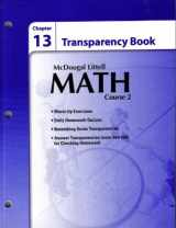 9780618742332-0618742336-McDougal Littell Math Course 2: Chapter Transparency Book Chapter 13