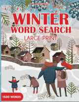 9781647902483-1647902487-Winter Word Search Large Print: Fun and Challenging Word Find Puzzles for Adults