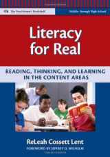 9780807749432-0807749435-Literacy for Real: Reading, Thinking, and Learning in the Content Areas (Language and Literacy Series)