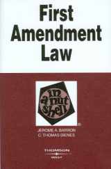 9780314177360-0314177361-First Amendment Law in a Nutshell, 4th Edition (West Nutshell Series)