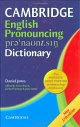 9780521862301-0521862302-Cambridge Pronouncing Dictionary (English and English Edition)