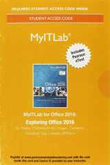 9780134455877-0134455878-MyITLab with Pearson eText--Access Card--for Exploring Microsoft Office 2016