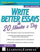 9781576857922-1576857921-Write Better Essays in 20 Minutes a Day