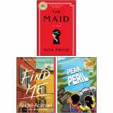 9789124209445-9124209449-The Maid By Nita Prose, Find Me By André Aciman & Peak Peril By Sharna Jackson 3 Books Collection Set