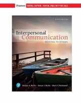 9780134877174-0134877179-Interpersonal Communication: Relating to Others [RENTAL EDITION]