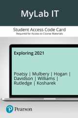 9780137693221-0137693222-Exploring Microsoft 365: 2021 -- MyLab IT with Pearson eText Access Code