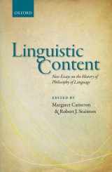 9780198732495-019873249X-Linguistic Content: New Essays on the History of Philosophy of Language