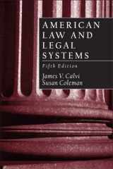 9780130993113-0130993115-American Law and Legal Systems