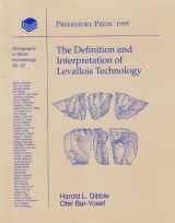 9781881094128-188109412X-The Definition and Interpretation of Levallois Technology (Monographs in World Archaeology)