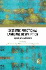 9781032176956-1032176954-Systemic Functional Language Description (Routledge Studies in Linguistics)