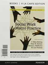 9780205003266-0205003265-Social Work Macro Practice, Books a la Carte Plus MySocialWorkLab with eText -- Access Card Package (5th Edition)