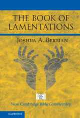 9781108424417-1108424414-The Book of Lamentations (New Cambridge Bible Commentary)