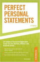 9780768917154-0768917158-Perfect Personal Statements, 3rd edition (Peterson's Perfect Personal Statements)