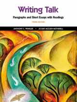 9780130978868-0130978868-Writing Talk: Paragraphs and Short Essays with Readings (3rd Edition)