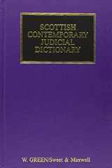 9780414010086-0414010086-Scottish contemporary judicial dictionary of words and phrases