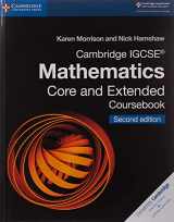 9781108437189-1108437184-Cambridge IGCSE® Mathematics Core and Extended Coursebook (Cambridge International IGCSE)
